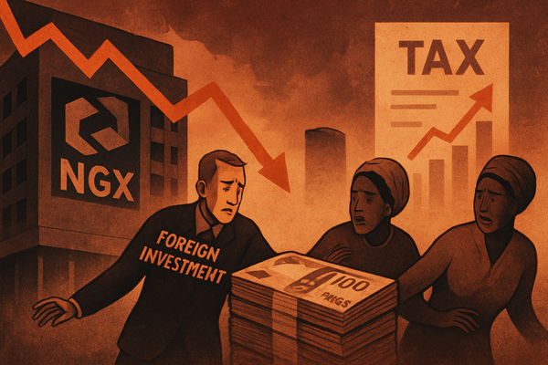 Nigeria's Triple Tax Hike for Foreign Investors Sparks Market Sell-Off Fears