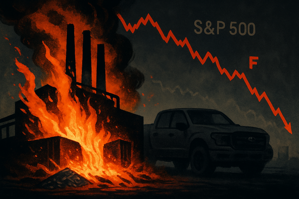 Ford Plunges as Aluminum Supplier Fire Ignites Production Fears, Shakes S&P 500