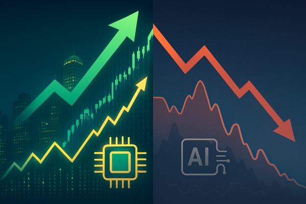Market's Mixed Signals: Dow Jumps as Nvidia Soars Near Highs, Yet AI Sector Sees Selective Sell-Off