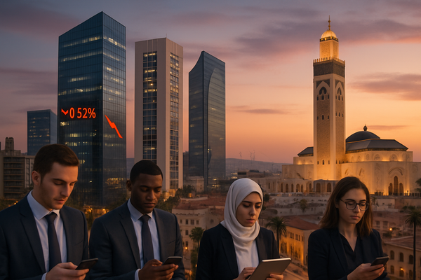 Moroccan Investor Confidence Sees Slight Dip in October 2025, Foreign Investors Turn Cautious