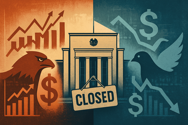 Navigating the Fed's Tightrope: Hawkish Whispers, Dovish Deeds, and a Dollar in Flux Amidst Government Shutdown