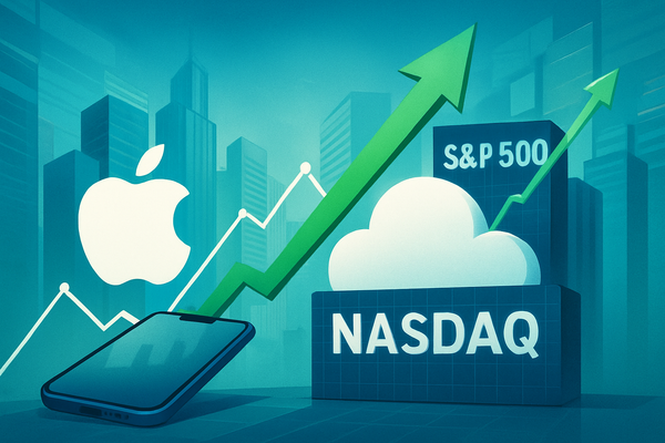Tech Titans Ignite Market Rally: Apple and Amazon Propel S&P 500 and Nasdaq Higher