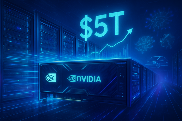 Nvidia Rockets Towards $5 Trillion Valuation, Reshaping the Global Tech Landscape