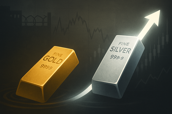 Precious Metals Divided: Gold Retreats as Silver Surges Amidst Trump's Tariff Onslaught