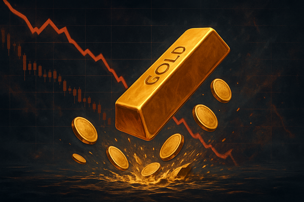 Gold Plunges in Steepest One-Day Drop Since 2013, Signaling Market Correction