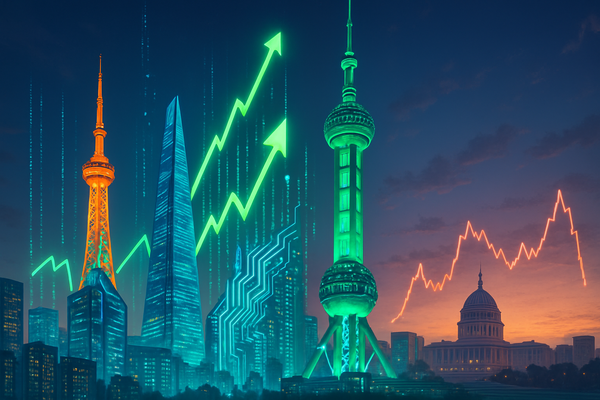Global Tech Rally Propels Asian and European Markets Amidst US Government Shutdown Concerns