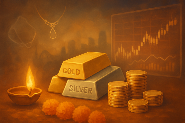 India's Golden Glow Dims for Some as Festive Season Drives Record Precious Metal Prices