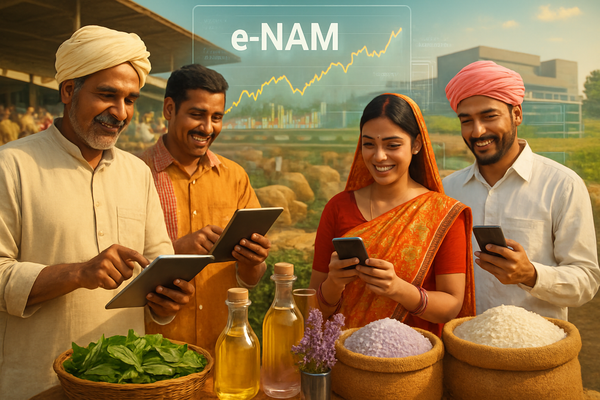 India's e-NAM Platform Expands with 9 New Commodities, Revolutionizing Digital Agri-Trade and Boosting Market Integration