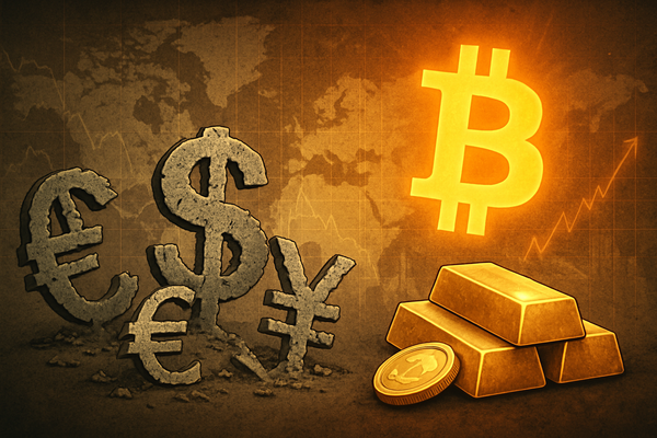 The Great Monetary Exodus: Gold and Bitcoin Soar as Faith in Fiat Fades