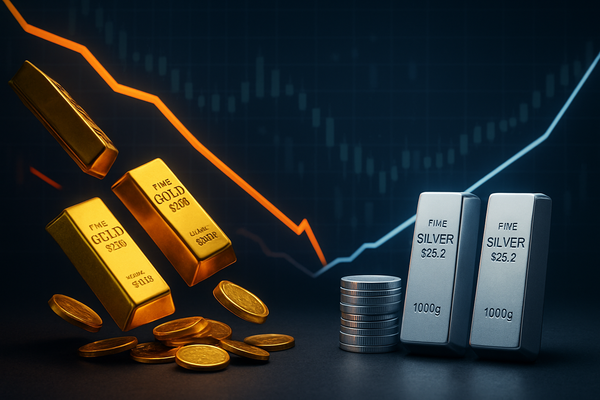 Gold's Extended Losses Shake Market Confidence While Silver Finds Its Footing