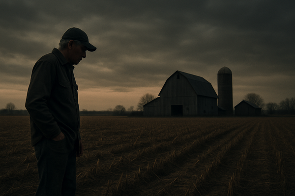 U.S. Farm Sector Grapples with "Very Serious" Financial Crisis as Incomes Plunge and Bankruptcies Soar