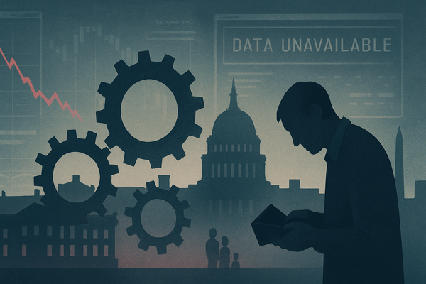 US Economy Reels as Government Shutdown Deepens, Federal Reserve Faces Data Blackout