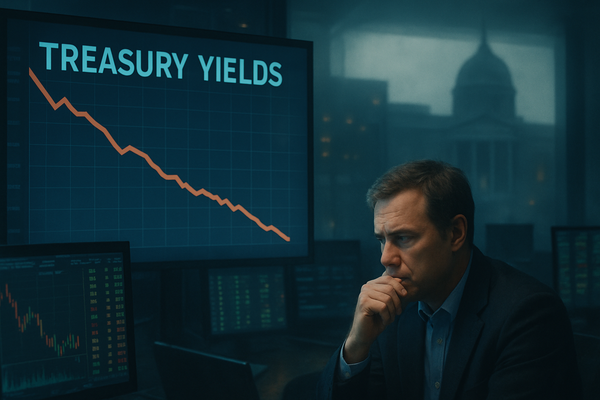 Treasury Yields Plummet as Investors Bet Big on Aggressive Fed Rate Cuts Amidst Economic Headwinds