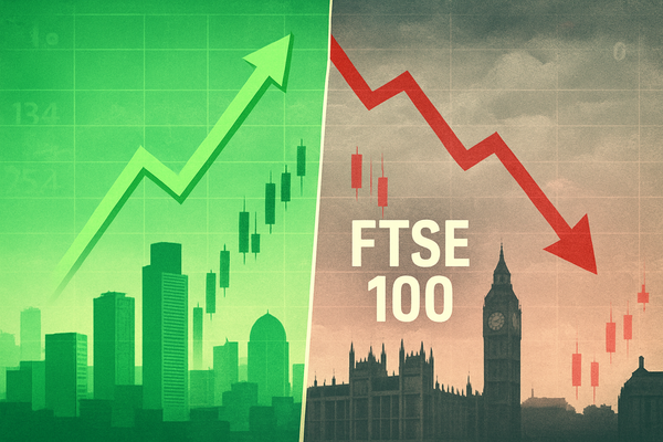 Divergent Fortunes: FTSE 100 Lags as European Markets Rally