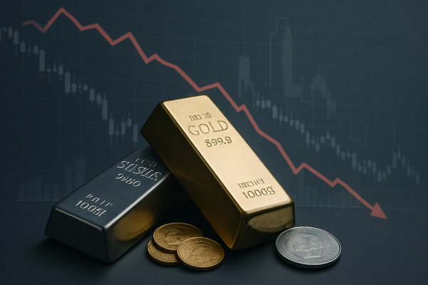 Gold and Silver Miners Tumble Premarket Amidst Retreat in Precious Metal Prices