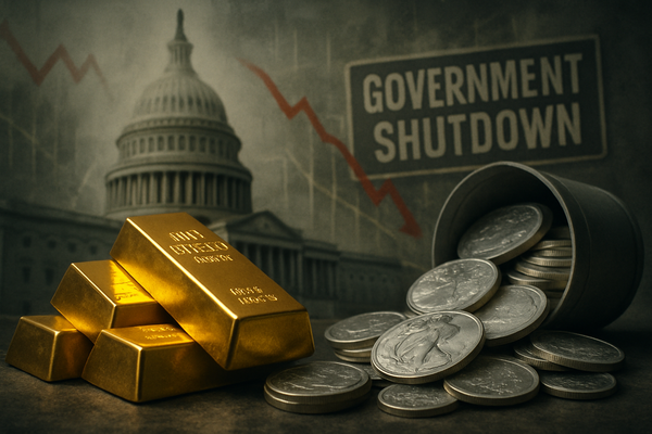 Government Shutdown Fuels Gold and Silver Surge Amidst Economic Turmoil