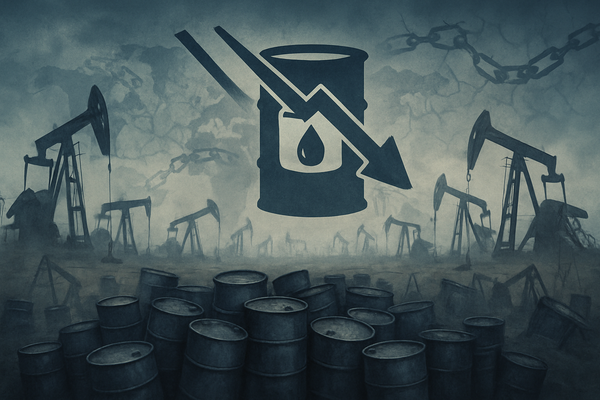 Crude Oil Futures Plunge to 5-Month Lows Amidst Oversupply Fears and Escalating Tariff Tensions