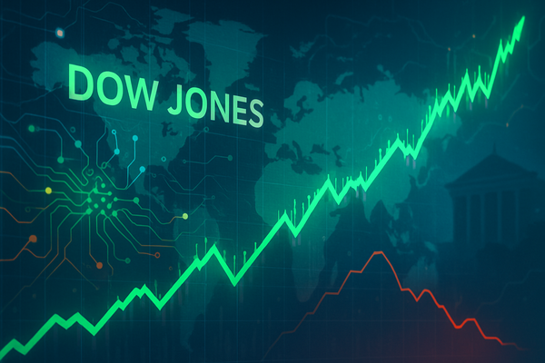 Dow Rides Rollercoaster to Record Highs Amidst Policy Shifts and Trade Tensions