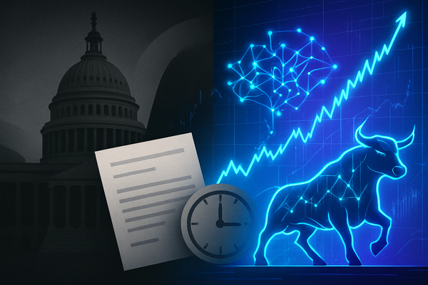 AI-Fueled Market Soars to Records as Government Shutdown Casts Data Shadow