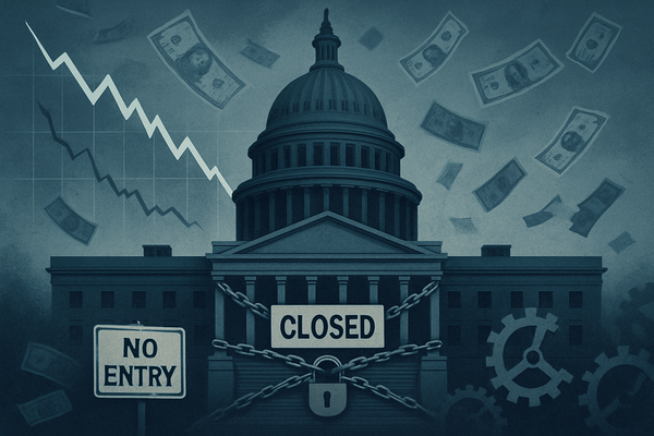 US Government Stumbles into Prolonged Shutdown: Economic Fallout and Market Uncertainty Mount