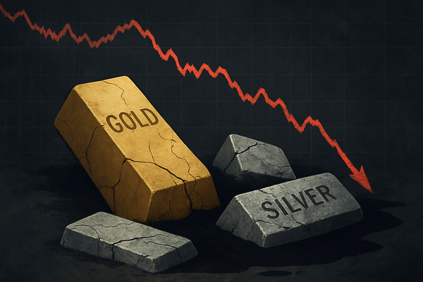 Gold and Silver Plunge Rattles S&P 500 Materials Sector as Safe-Haven Appeal Wanes