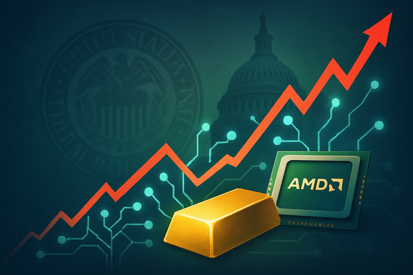 Market Minute: S&P 500's Record Run, AMD's AI Ascendance, Gold's New Peak Amidst Government Standoff
