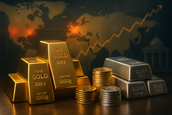 Gold and Silver Soar to Unprecedented Heights Amid Geopolitical Tensions and Dovish Fed Outlook