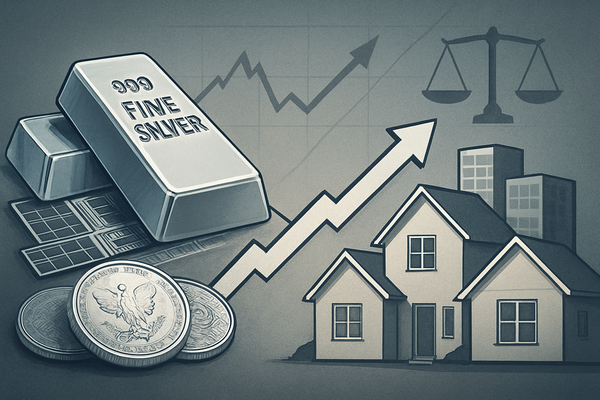Silver vs. Real Estate: A 2025 Showdown in Shifting Purchasing Power