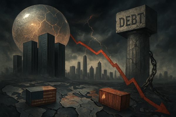The Gathering Storm: AI Overbuilding, Trade Wars, and National Debt Fuel Market Crash Fears