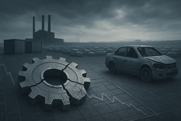 US Auto Sector in Crisis: Supplier Implosions Send Shockwaves Through Markets, Fueling Commodity Demand Fears