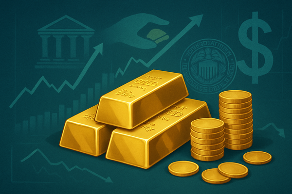 Gold's Golden Ascent: Fed Rate Cut Hints and Central Bank Hoarding Drive Prices Amidst Dollar Volatility