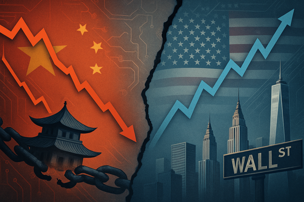Global Markets Diverge: Asian Shares Stumble Amid US-China Trade Tensions, While Wall Street Futures Rebound