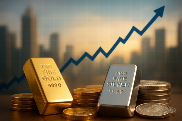 Unprecedented Market Anomaly: Gold and Silver Soar as Dow Breaches 48,000 Amidst Inflationary Fears and Geopolitical Tensions