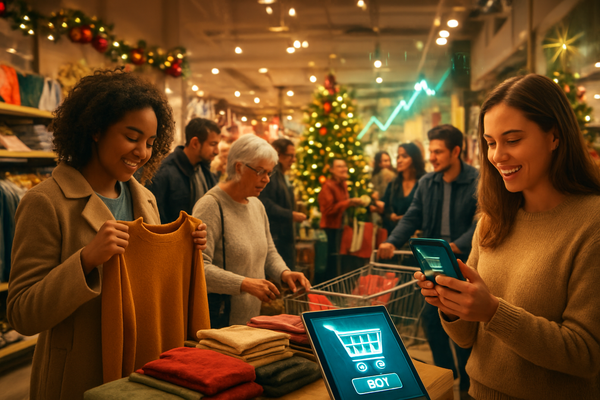 Retail ETF Signals Robust Holiday Spending, Caps Best Week in Six Months