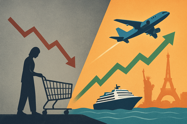Consumer Discretionary Sector Navigates Choppy Waters as Sinking Sentiment Collides with Travel Boom