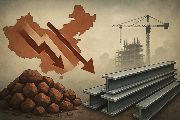 China's Economic Headwinds Batter Base Metals, Iron Ore Faces Steep Decline