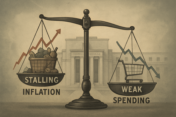 Federal Reserve on the Brink: Stalling Inflation and Weak Spending Fueling Rate Cut Expectations
