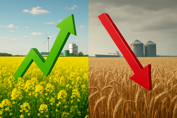 Canola Surges Amid Biofuel Boom While Wheat Grapples with Ample Supply on November 17, 2025