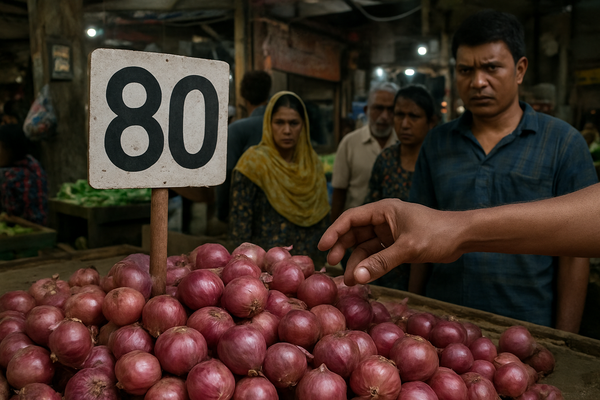 Onion Prices Soar in Dhaka: Capital's Kitchens Feel the Pinch Amid Supply Crunch
