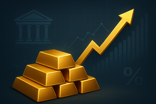 Gold Scales New Heights Amidst 'Fed Hopes' and Central Bank Buying Spree