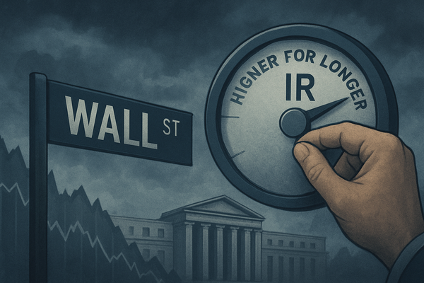 Wall Street Jolted as Hopes for Fed Rate Cuts Dim, "Higher for Longer" Sentiment Takes Hold