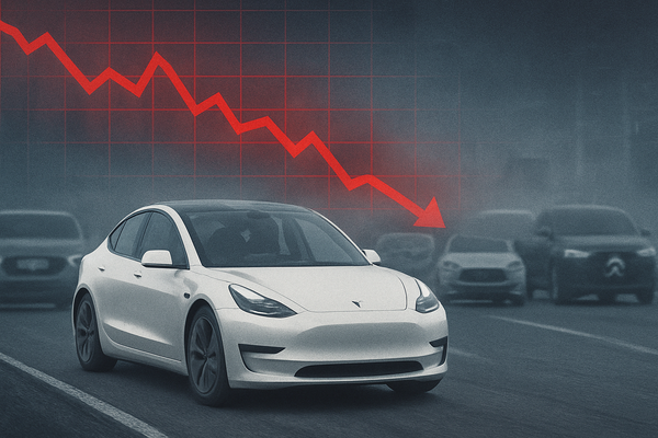Tesla Tumbles: EV Giant Faces Headwinds Amidst Broader Market Correction