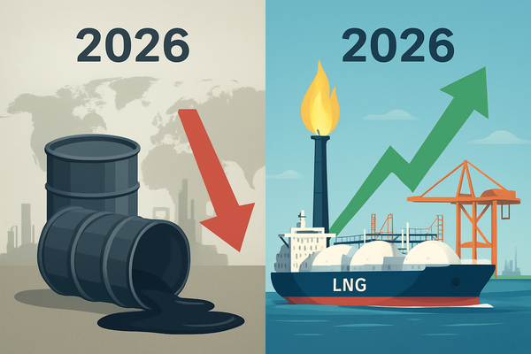 The Great Divergence: Oil Faces Oversupply While Natural Gas Powers Up for 2026