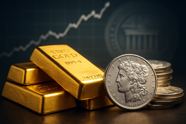 Gold's Golden Streak Continues as Silver Shatters Records Amid Dovish Fed Hopes