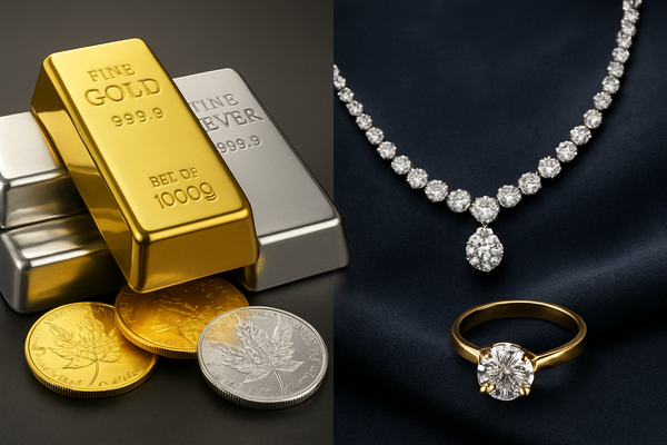 Precious Metals vs. Jewelry: A Strategic Choice for Wealth Preservation in Volatile Markets