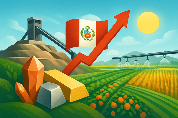 Peru's Commodity Sector Ignites with 9% Investment Surge, Fueling Export Boom