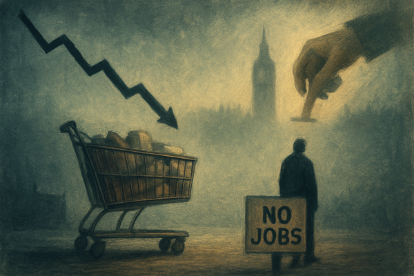 Britain's Economy Grapples with Stagnation, Inflation, and Job Losses, Fueling Calls for Autumn Budget Stimulus