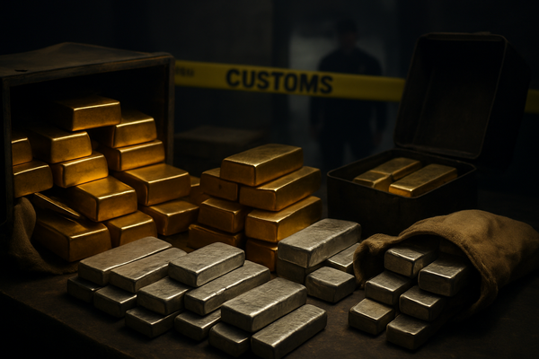 Gold and Silver Smuggling Busts Send Ripples Through Global Precious Metal Markets