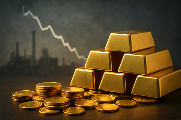 Gold Shines Brightly Near $4,030/oz as Manufacturing Contracts, Signaling Economic Headwinds