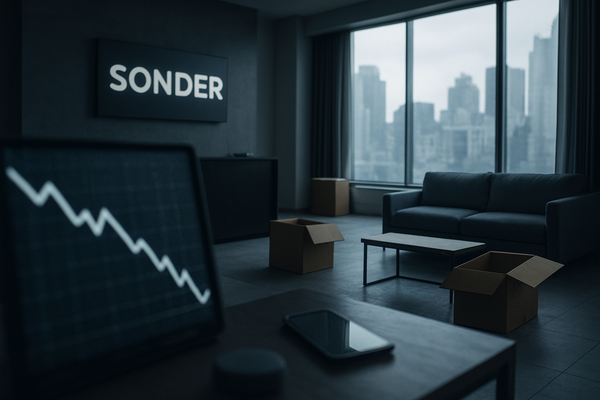 Sonder Holdings Inc. (SOND) Plummets Over 60% as Company Announces Chapter 7 Liquidation